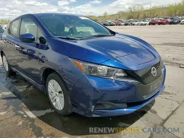 13 fotografías del automóvil dañado 1N4AZ1BV6SC558659 NISSAN LEAF 2025