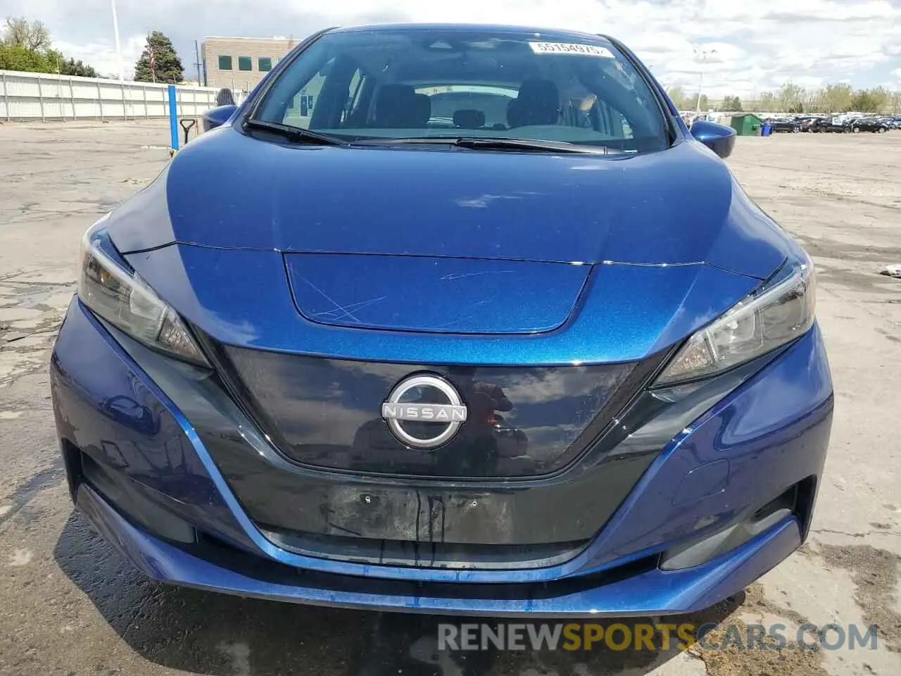 5 fotografías del automóvil dañado 1N4AZ1BV6SC558659 NISSAN LEAF 2025