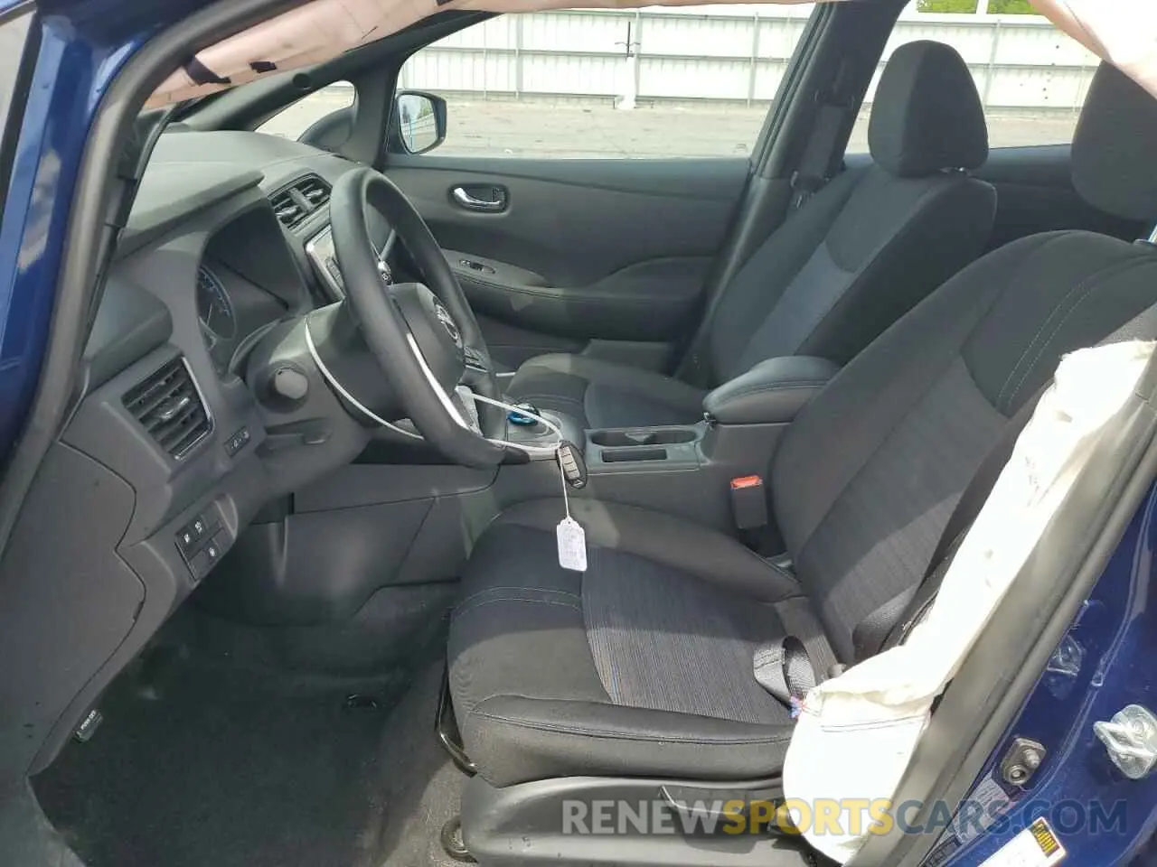 7 fotografías del automóvil dañado 1N4AZ1BV6SC558659 NISSAN LEAF 2025