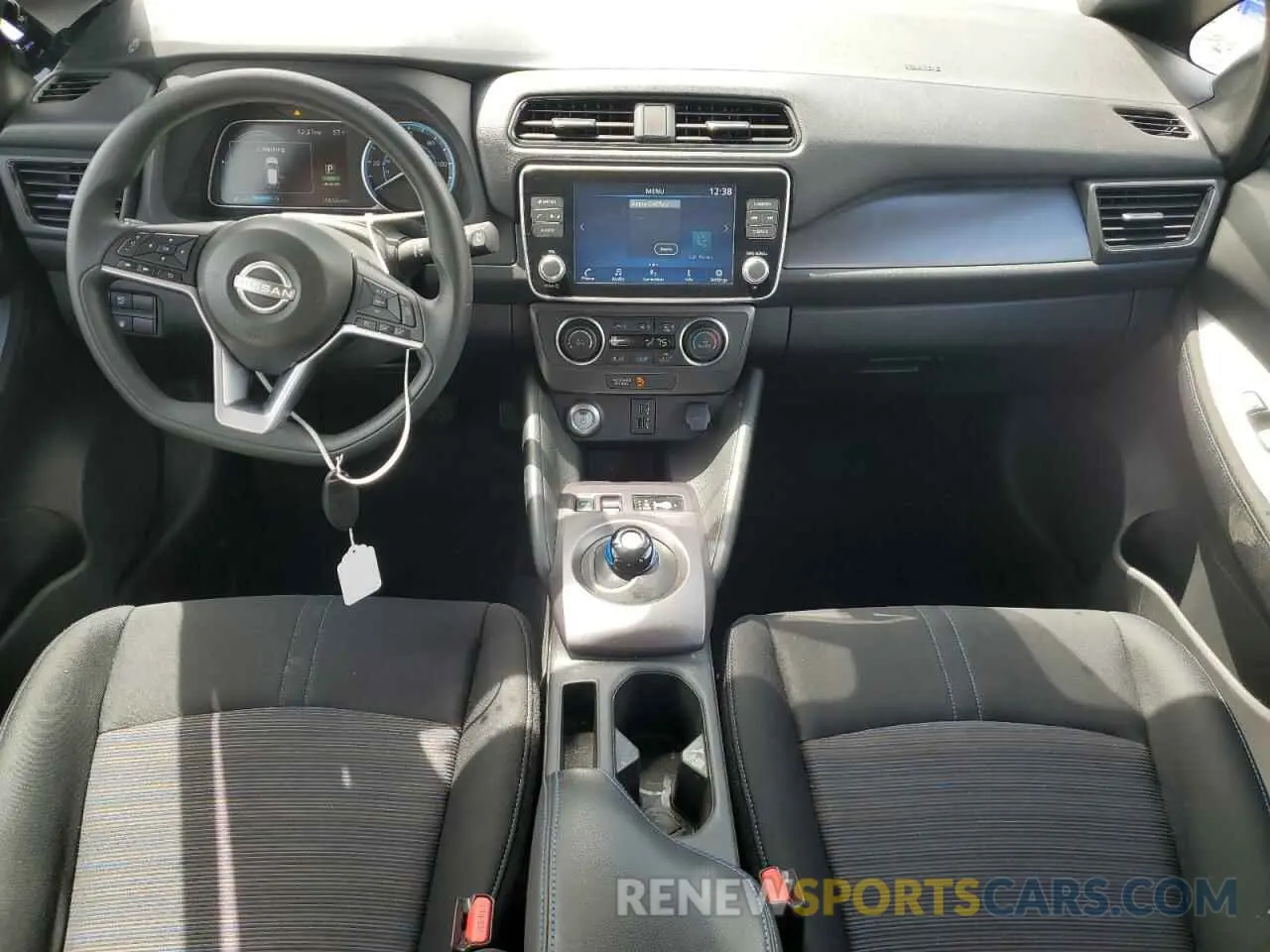 8 fotografías del automóvil dañado 1N4AZ1BV6SC558659 NISSAN LEAF 2025