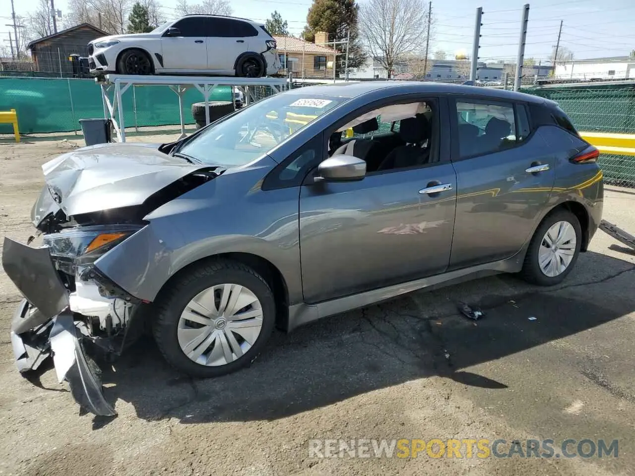 1 fotografías del automóvil dañado 1N4AZ1BV9SC559823 NISSAN LEAF 2025
