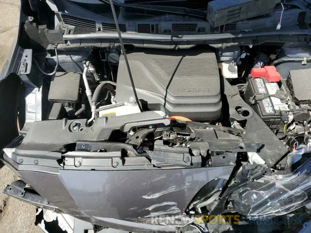 11 fotografías del automóvil dañado 1N4AZ1BV9SC559823 NISSAN LEAF 2025