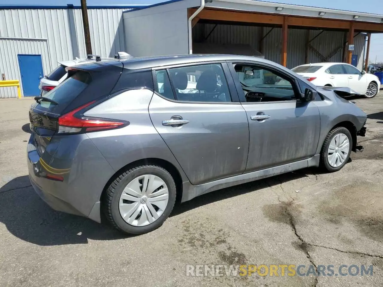 3 fotografías del automóvil dañado 1N4AZ1BV9SC559823 NISSAN LEAF 2025