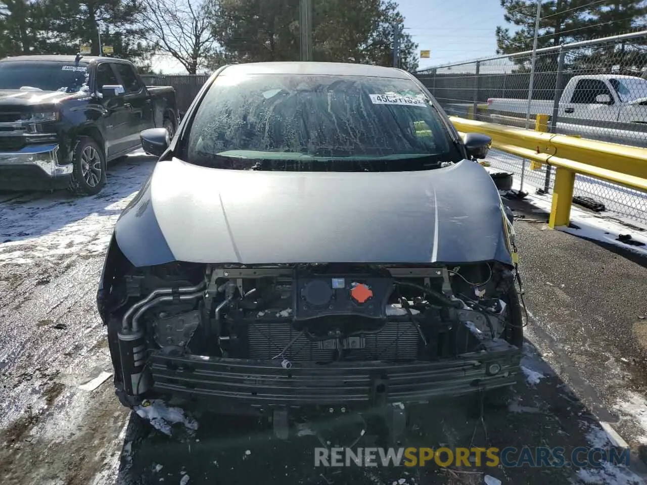 5 fotografías del automóvil dañado 1N4CZ1CV1SC557488 NISSAN LEAF 2025