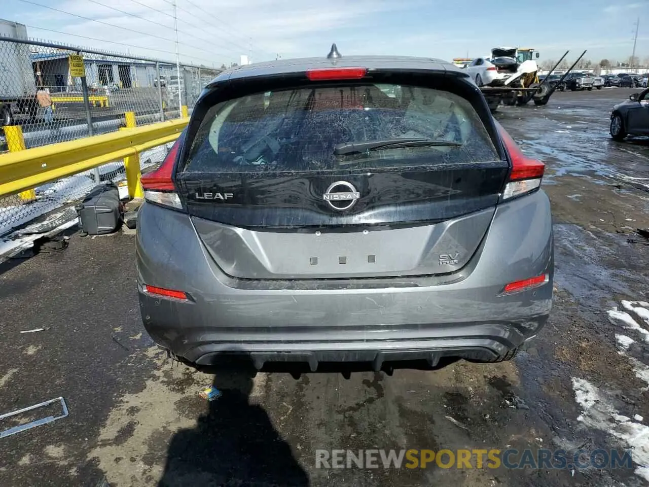 6 fotografías del automóvil dañado 1N4CZ1CV1SC557488 NISSAN LEAF 2025