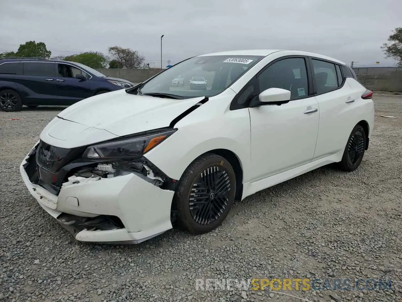 1 fotografías del automóvil dañado 1N4CZ1CV5SC550592 NISSAN LEAF 2025