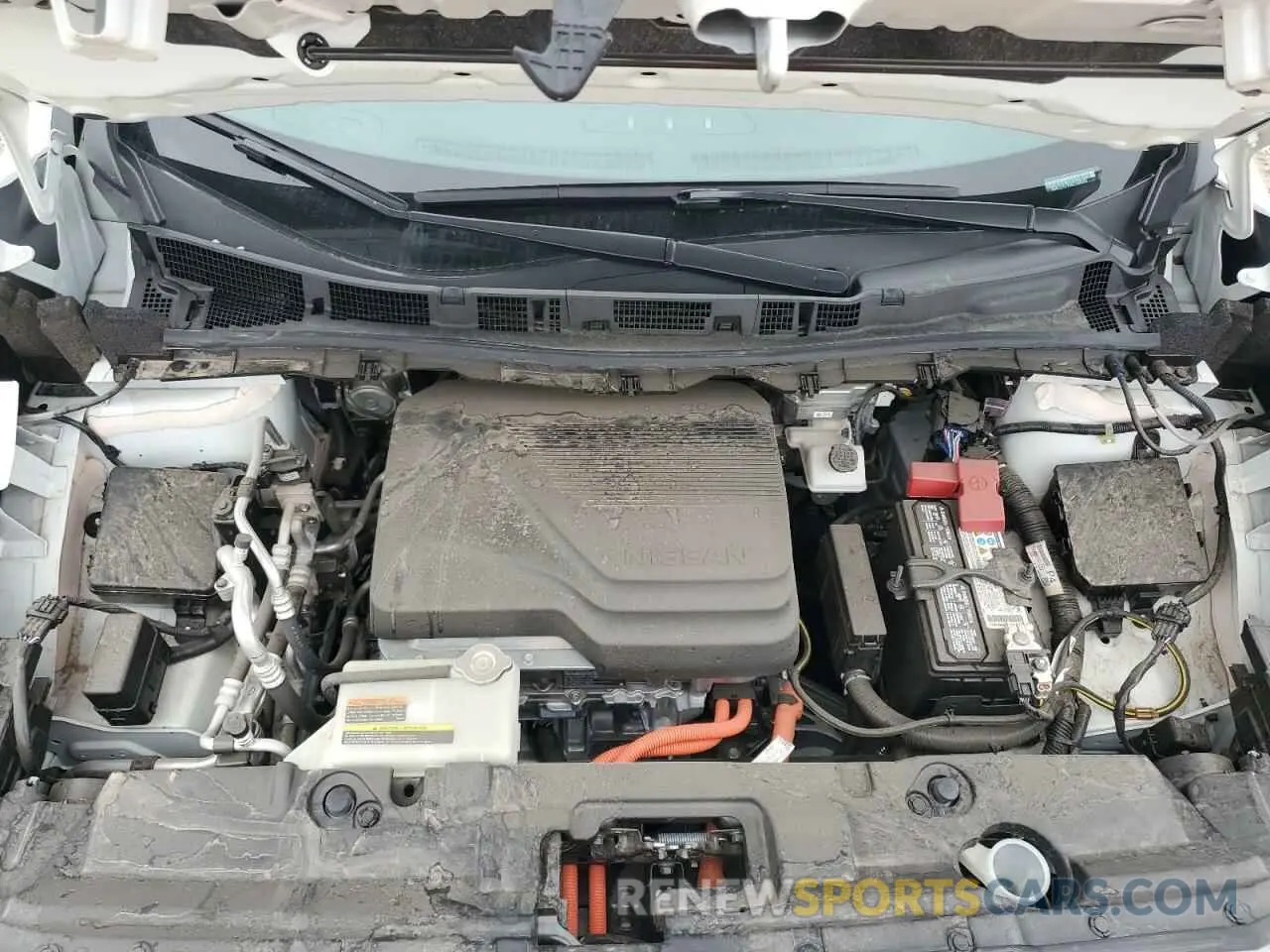 13 fotografías del automóvil dañado 1N4CZ1CV5SC550592 NISSAN LEAF 2025