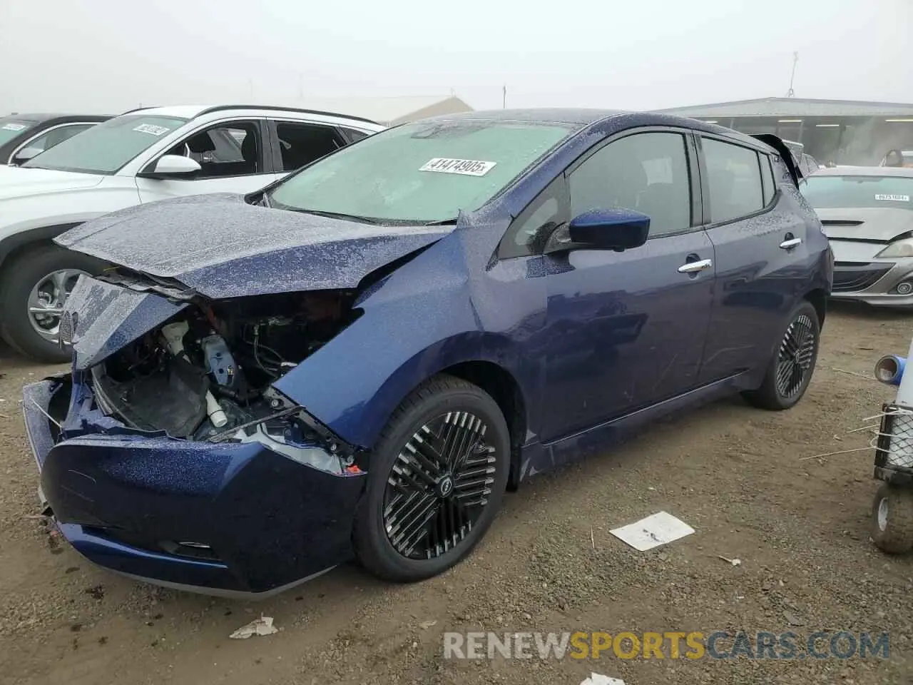 1 fotografías del automóvil dañado 1N4CZ1CV8SC561070 NISSAN LEAF 2025