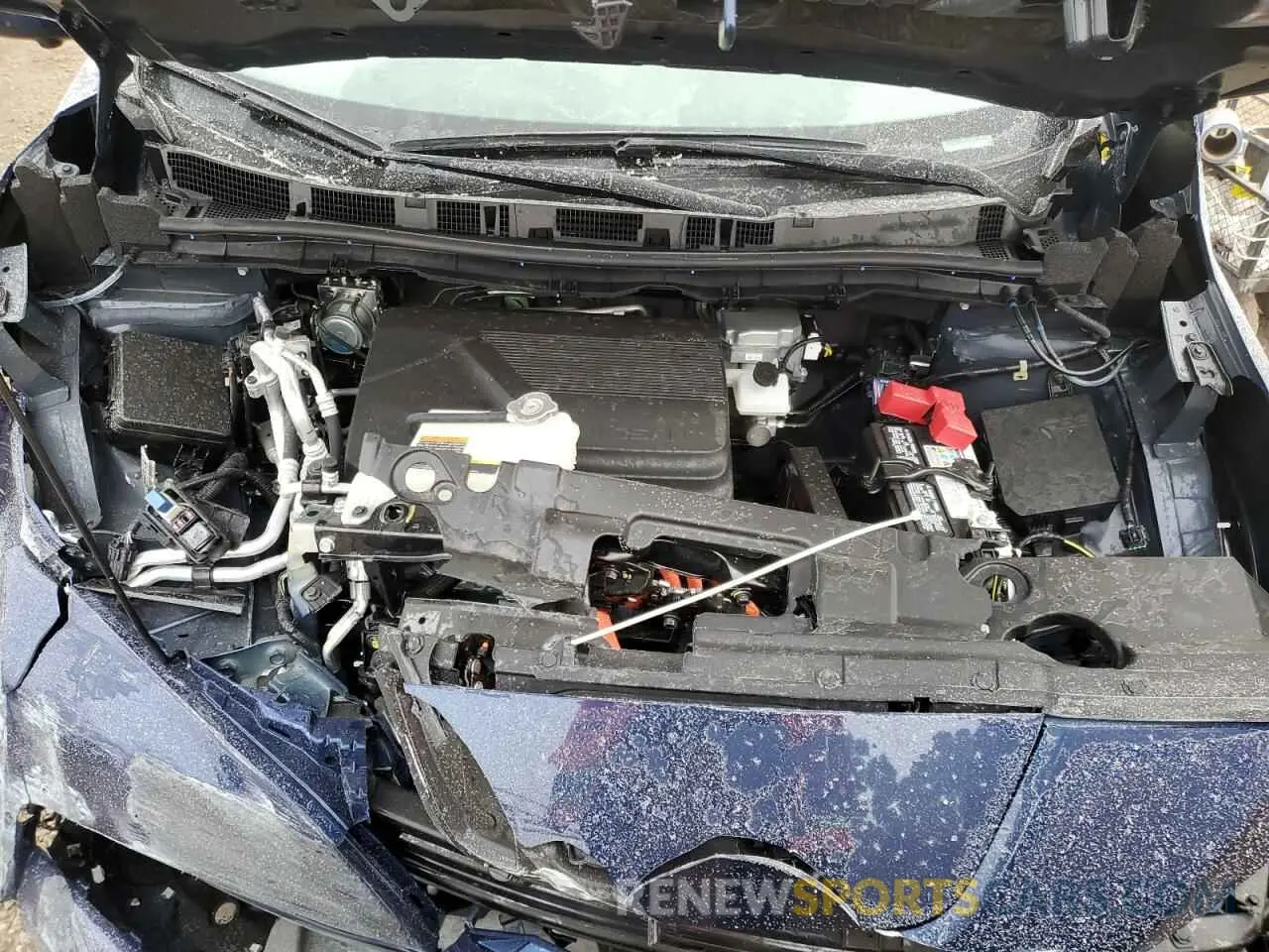 12 fotografías del automóvil dañado 1N4CZ1CV8SC561070 NISSAN LEAF 2025