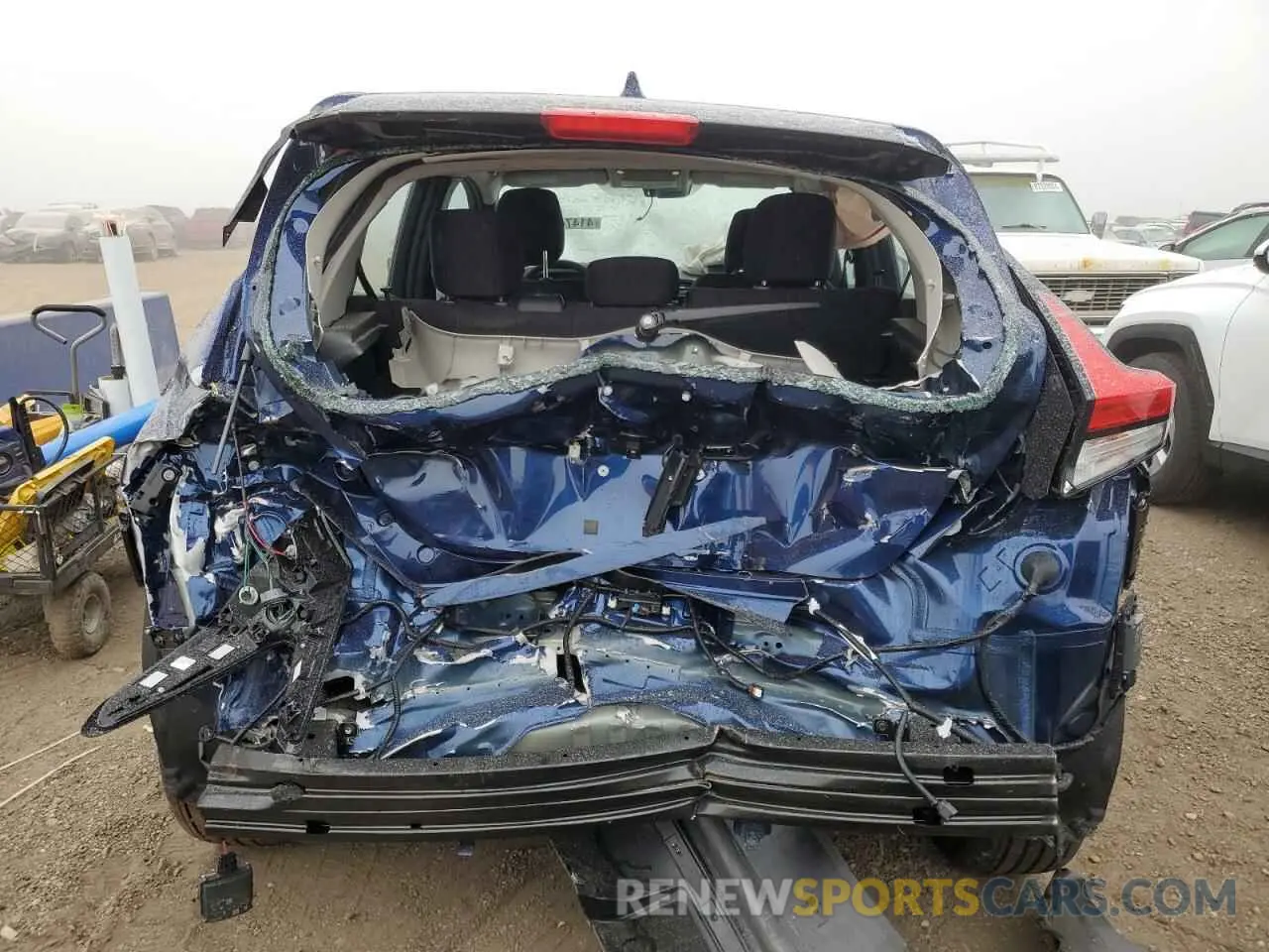 6 fotografías del automóvil dañado 1N4CZ1CV8SC561070 NISSAN LEAF 2025
