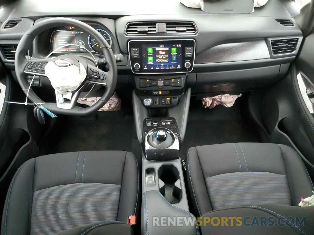 8 fotografías del automóvil dañado 1N4CZ1CV8SC561070 NISSAN LEAF 2025