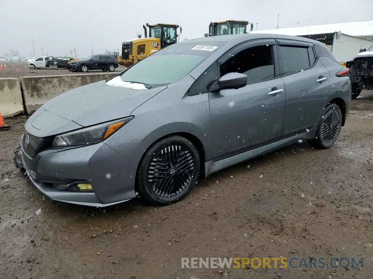 1 fotografías del automóvil dañado 1N4CZ1CV9SC557643 NISSAN LEAF 2025