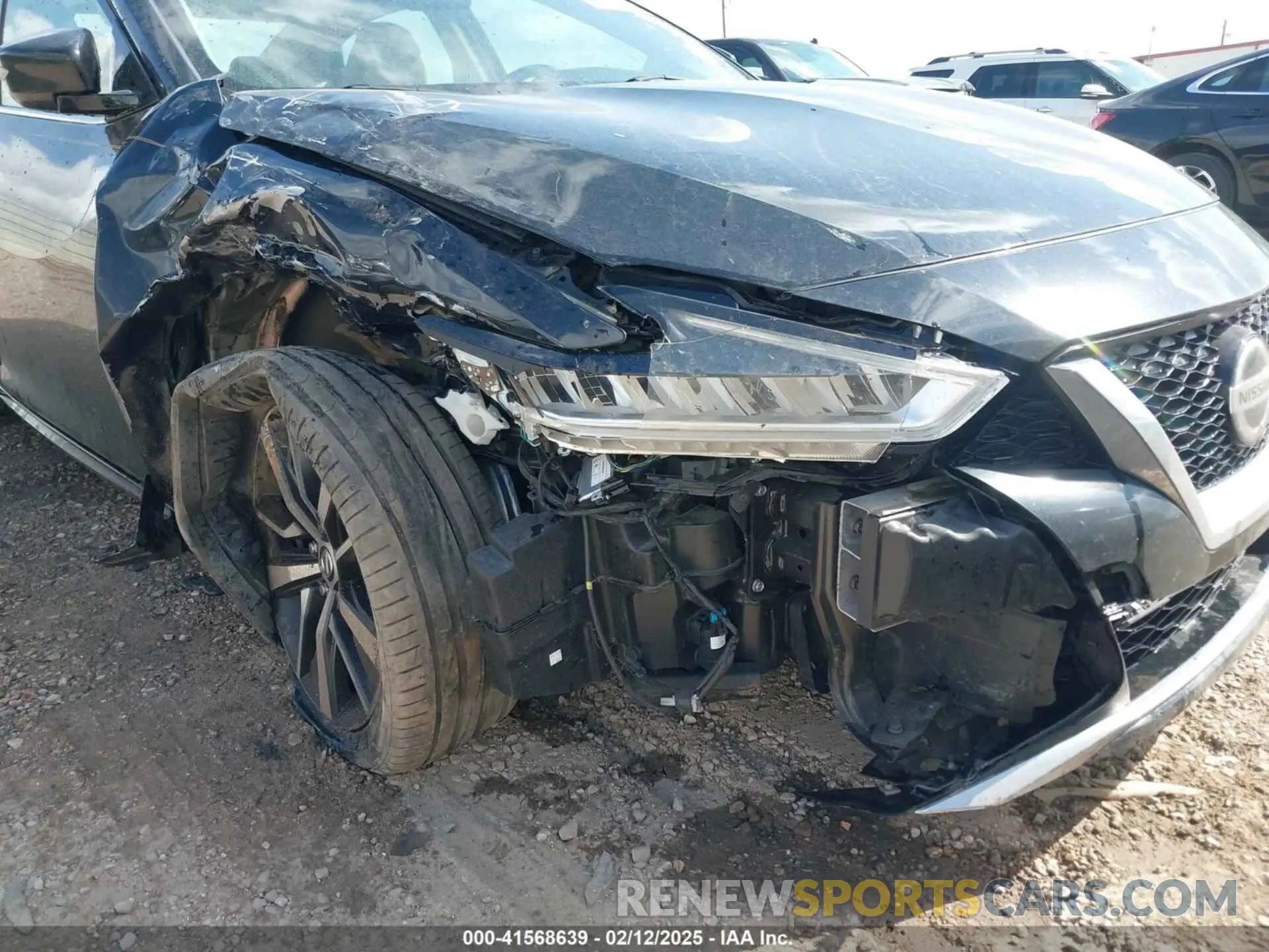 6 fotografías del automóvil dañado 1N4AA6AV0KC361850 NISSAN MAXIMA 2019