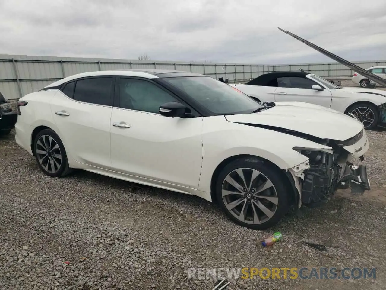 4 fotografías del automóvil dañado 1N4AA6AV0KC363601 NISSAN MAXIMA 2019
