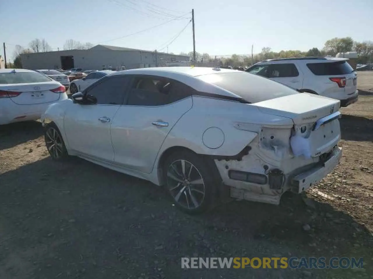 2 fotografías del automóvil dañado 1N4AA6AV0KC375361 NISSAN MAXIMA 2019