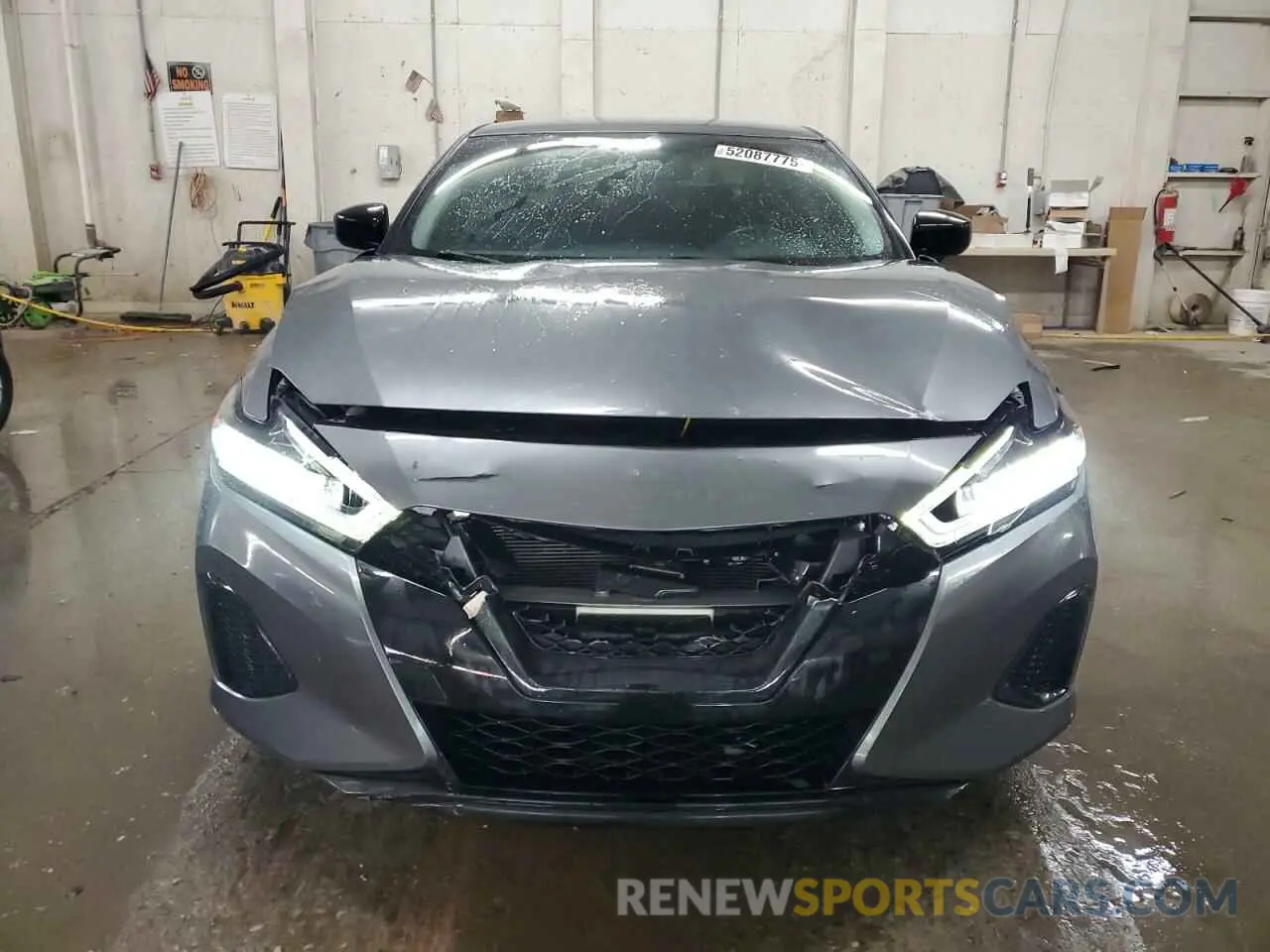 5 fotografías del automóvil dañado 1N4AA6AV0KC378647 NISSAN MAXIMA 2019