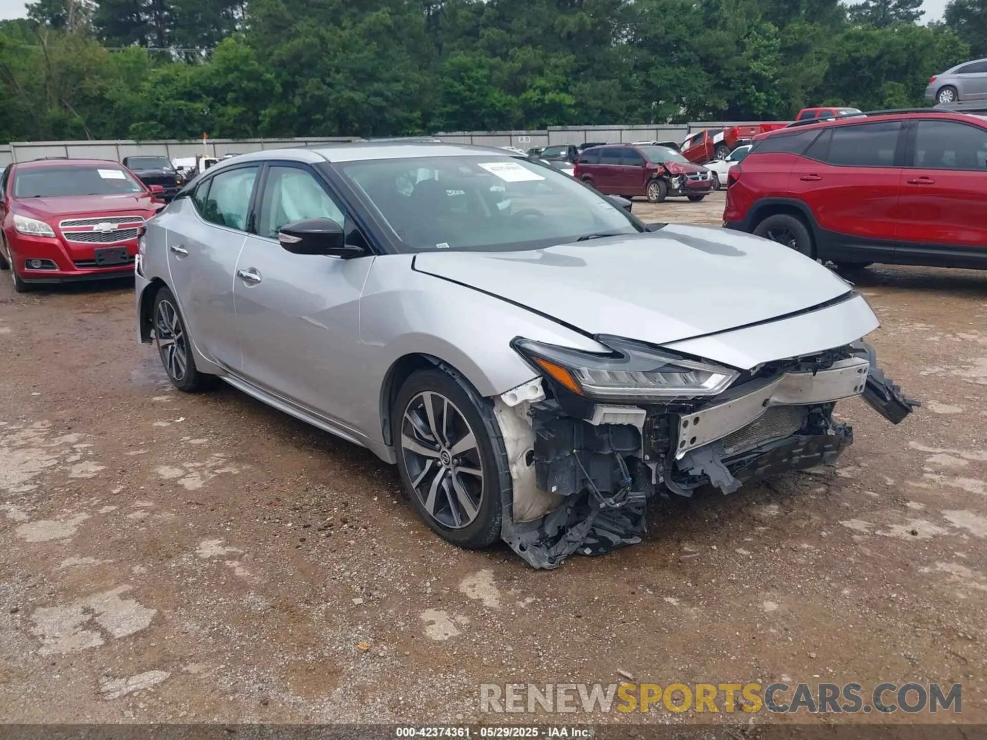 1 fotografías del automóvil dañado 1N4AA6AV1KC361453 NISSAN MAXIMA 2019