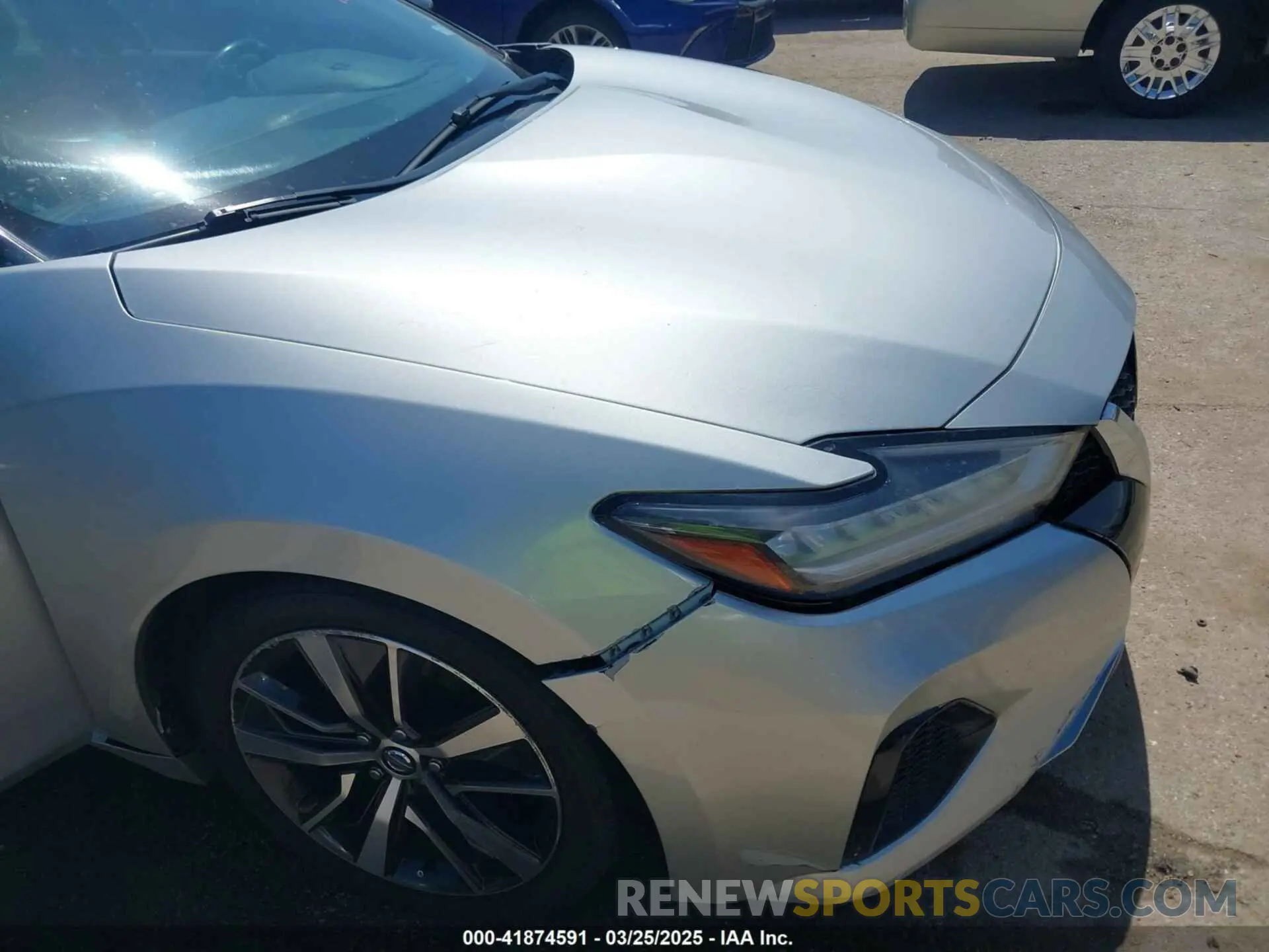 6 fotografías del automóvil dañado 1N4AA6AV1KC373456 NISSAN MAXIMA 2019