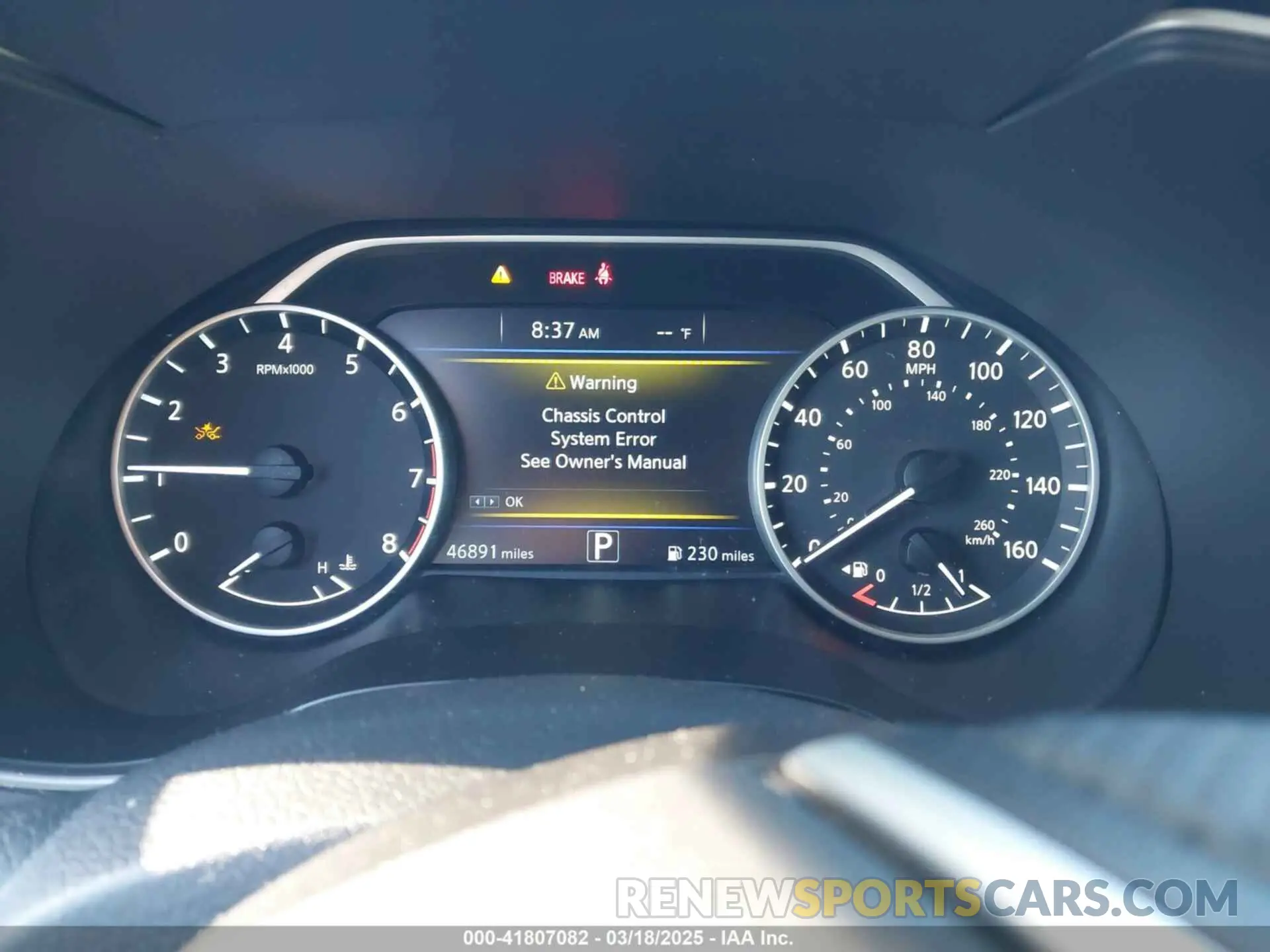 7 fotografías del automóvil dañado 1N4AA6AV1KC375062 NISSAN MAXIMA 2019
