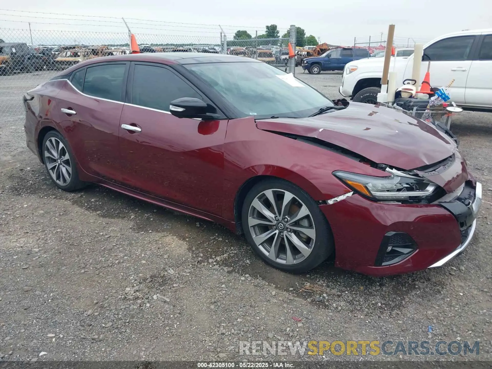 1 fotografías del automóvil dañado 1N4AA6AV1KC379936 NISSAN MAXIMA 2019
