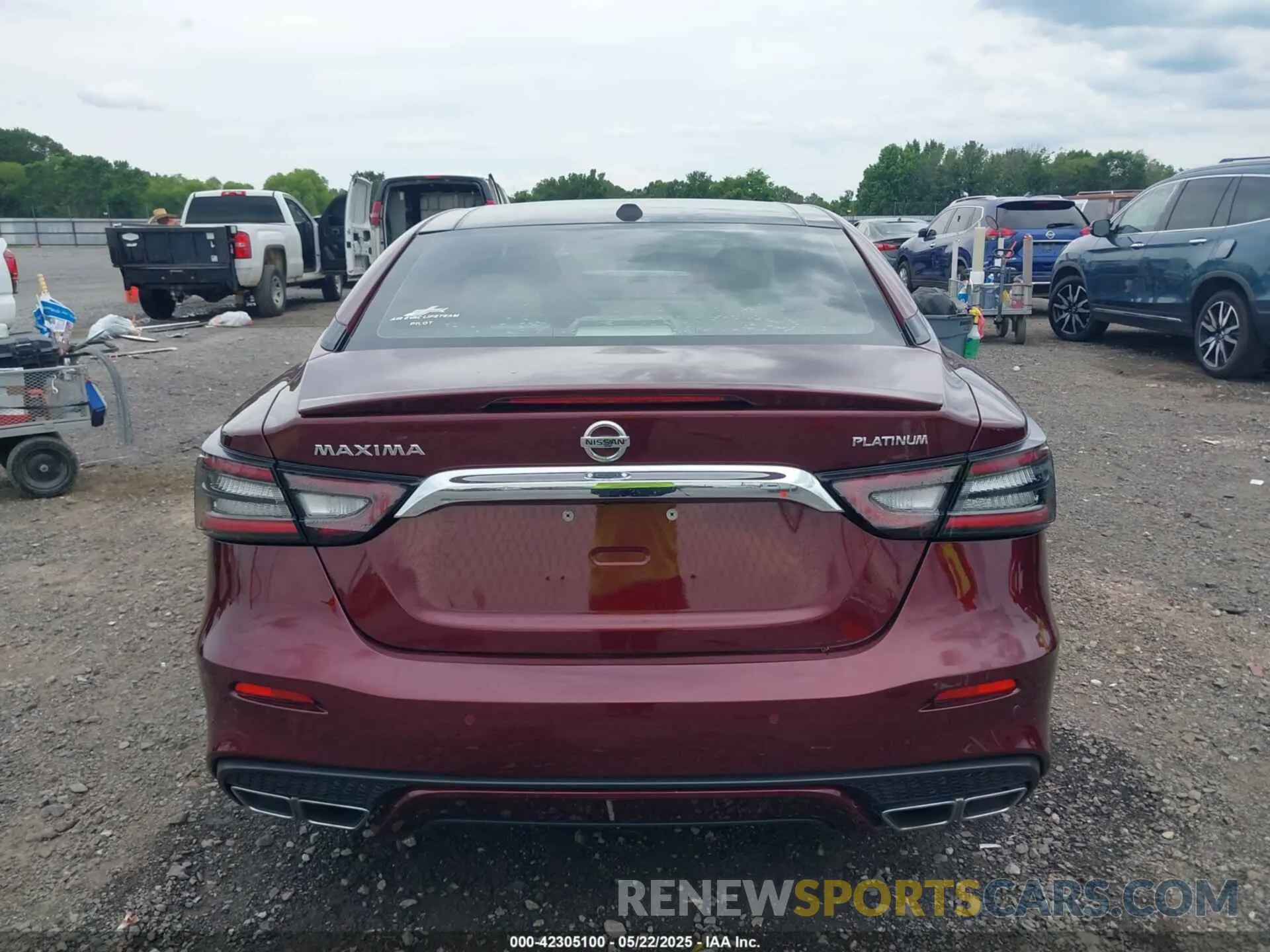 17 fotografías del automóvil dañado 1N4AA6AV1KC379936 NISSAN MAXIMA 2019