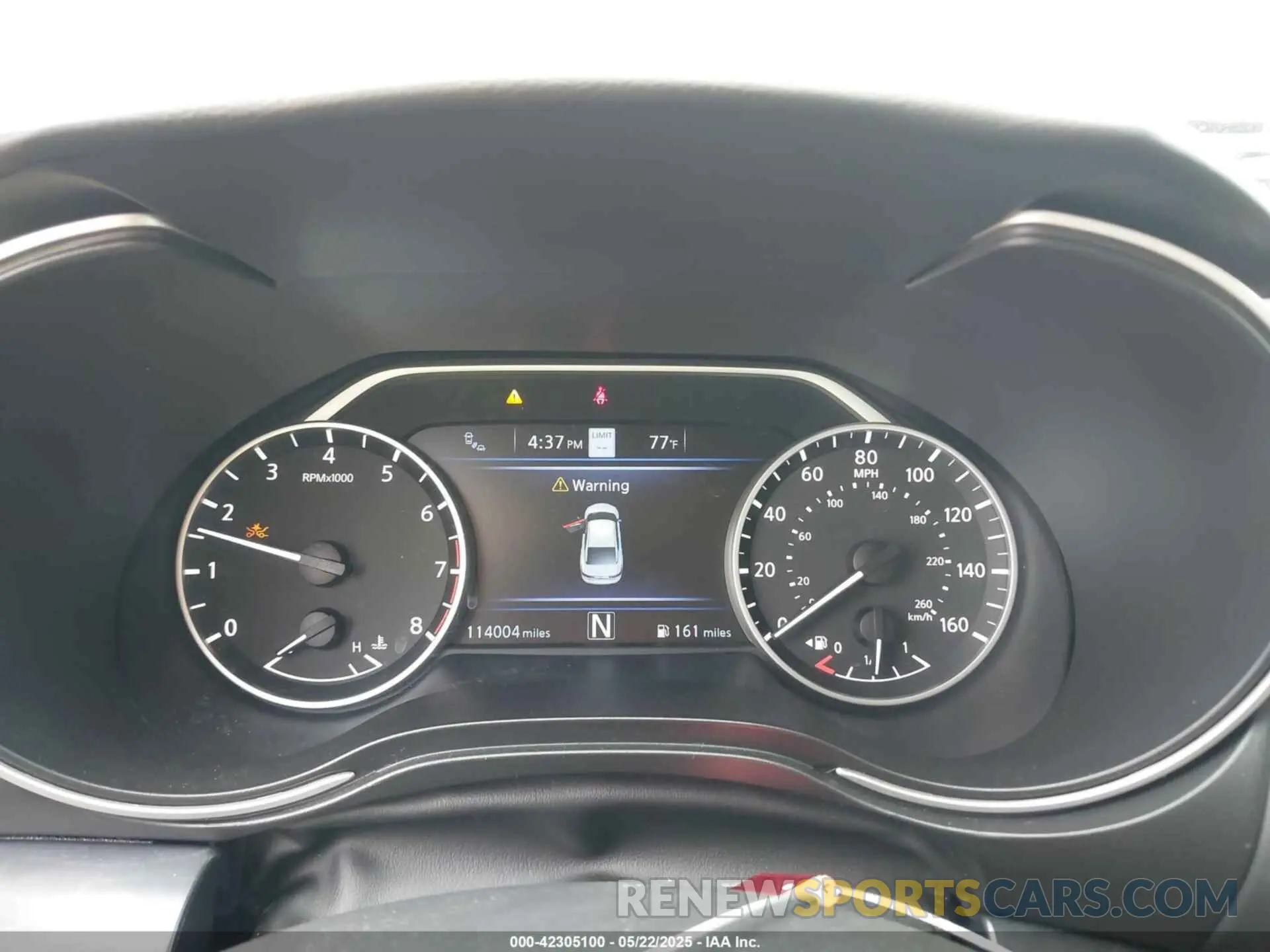 7 fotografías del automóvil dañado 1N4AA6AV1KC379936 NISSAN MAXIMA 2019