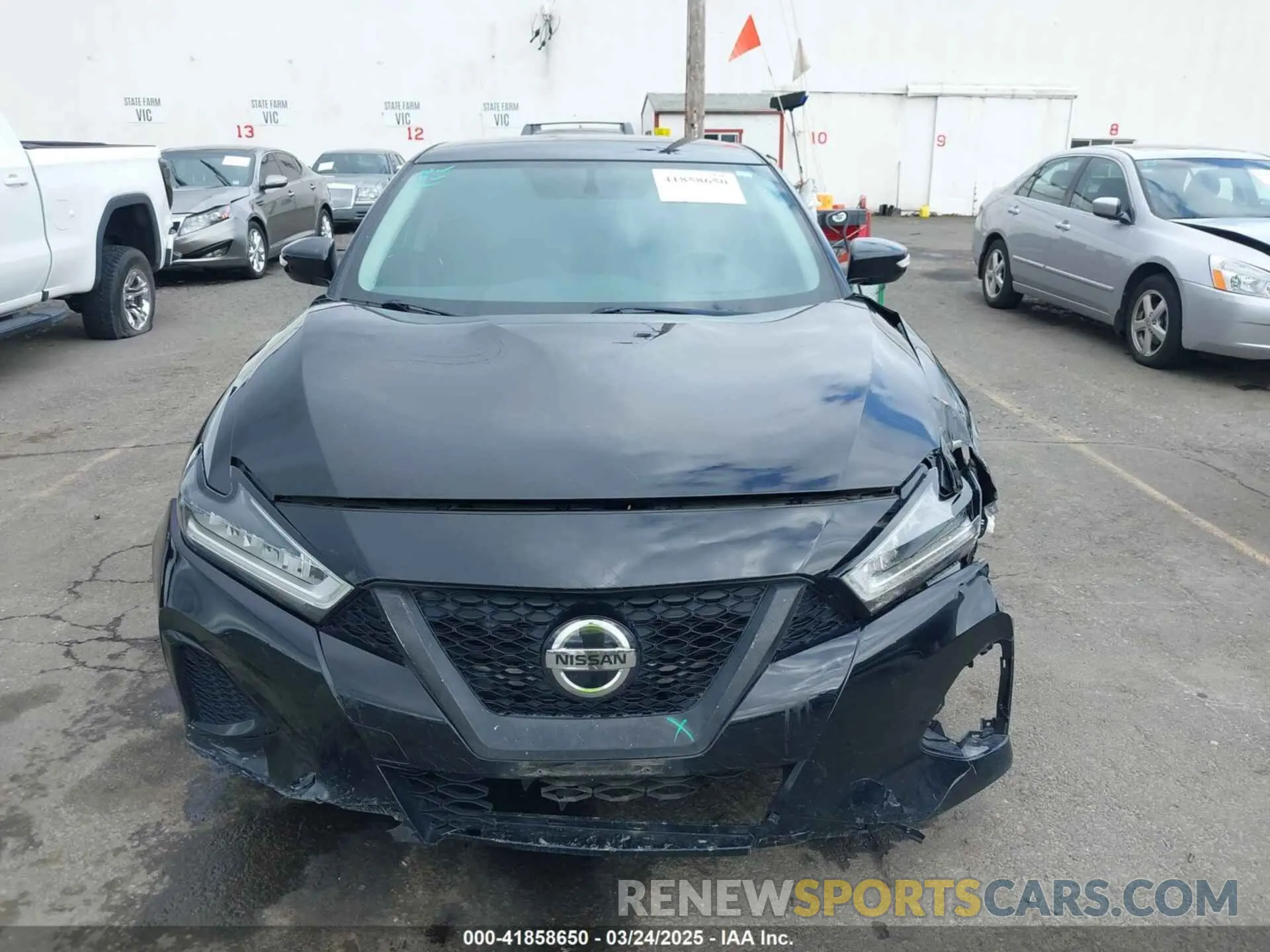 12 fotografías del automóvil dañado 1N4AA6AV2KC360683 NISSAN MAXIMA 2019