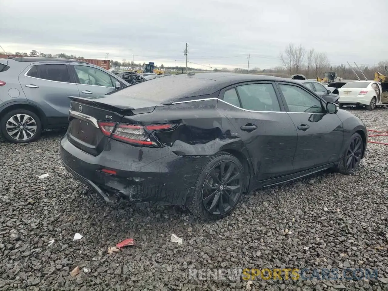 3 fotografías del automóvil dañado 1N4AA6AV2KC375152 NISSAN MAXIMA 2019