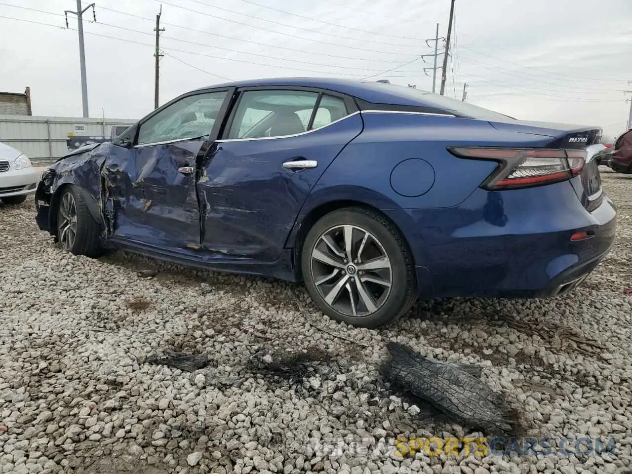2 fotografías del automóvil dañado 1N4AA6AV3KC360983 NISSAN MAXIMA 2019