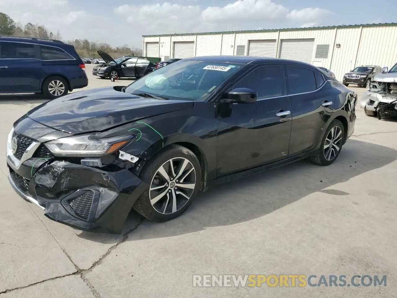 1 fotografías del automóvil dañado 1N4AA6AV3KC377332 NISSAN MAXIMA 2019