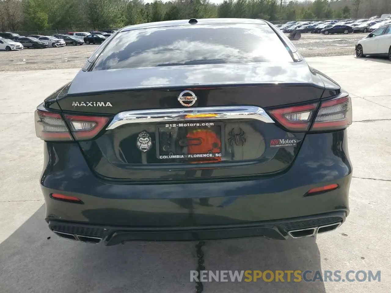 6 fotografías del automóvil dañado 1N4AA6AV3KC377332 NISSAN MAXIMA 2019