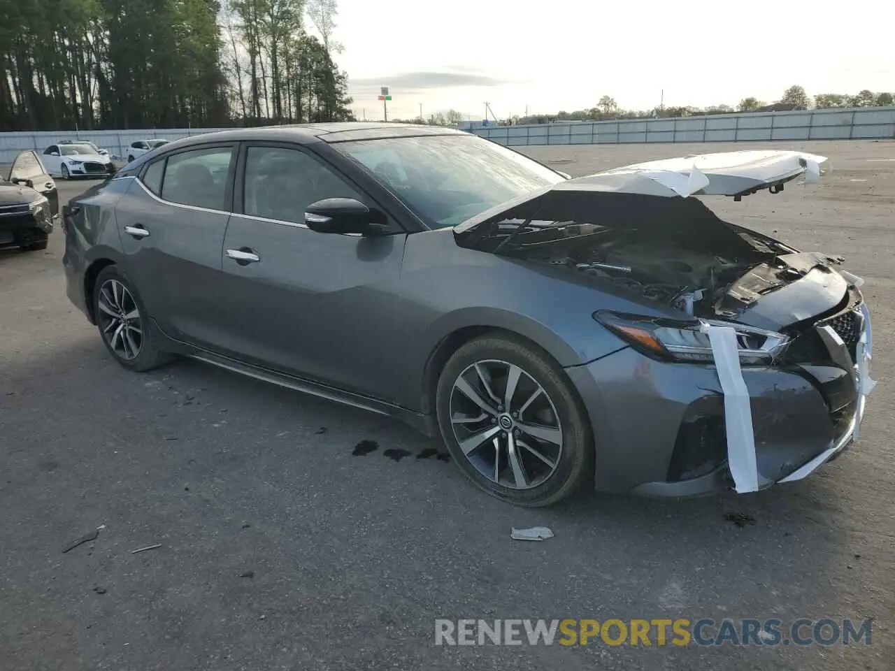 4 fotografías del automóvil dañado 1N4AA6AV3KC382286 NISSAN MAXIMA 2019