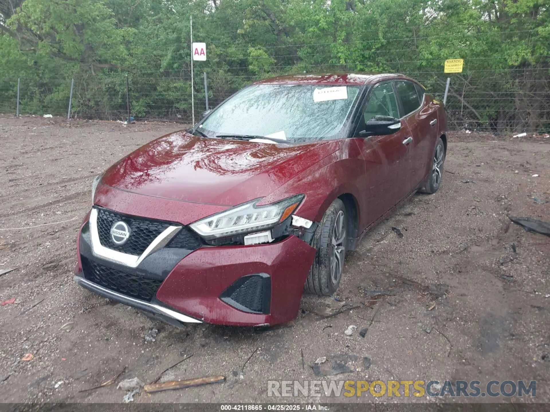 2 fotografías del automóvil dañado 1N4AA6AV4KC361687 NISSAN MAXIMA 2019