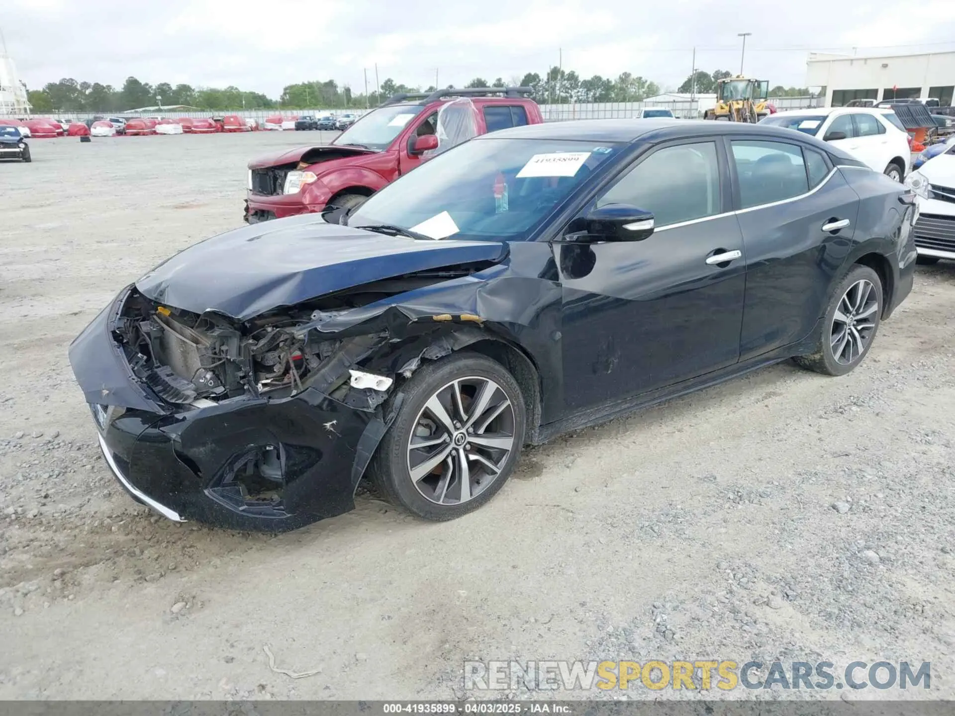 2 fotografías del automóvil dañado 1N4AA6AV4KC372754 NISSAN MAXIMA 2019