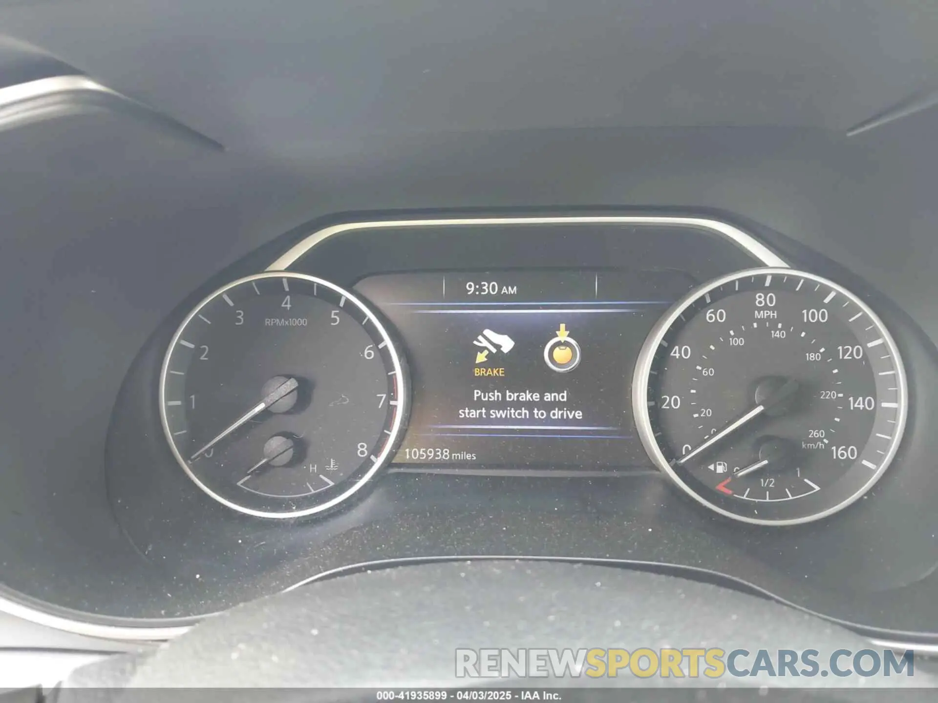 7 fotografías del automóvil dañado 1N4AA6AV4KC372754 NISSAN MAXIMA 2019