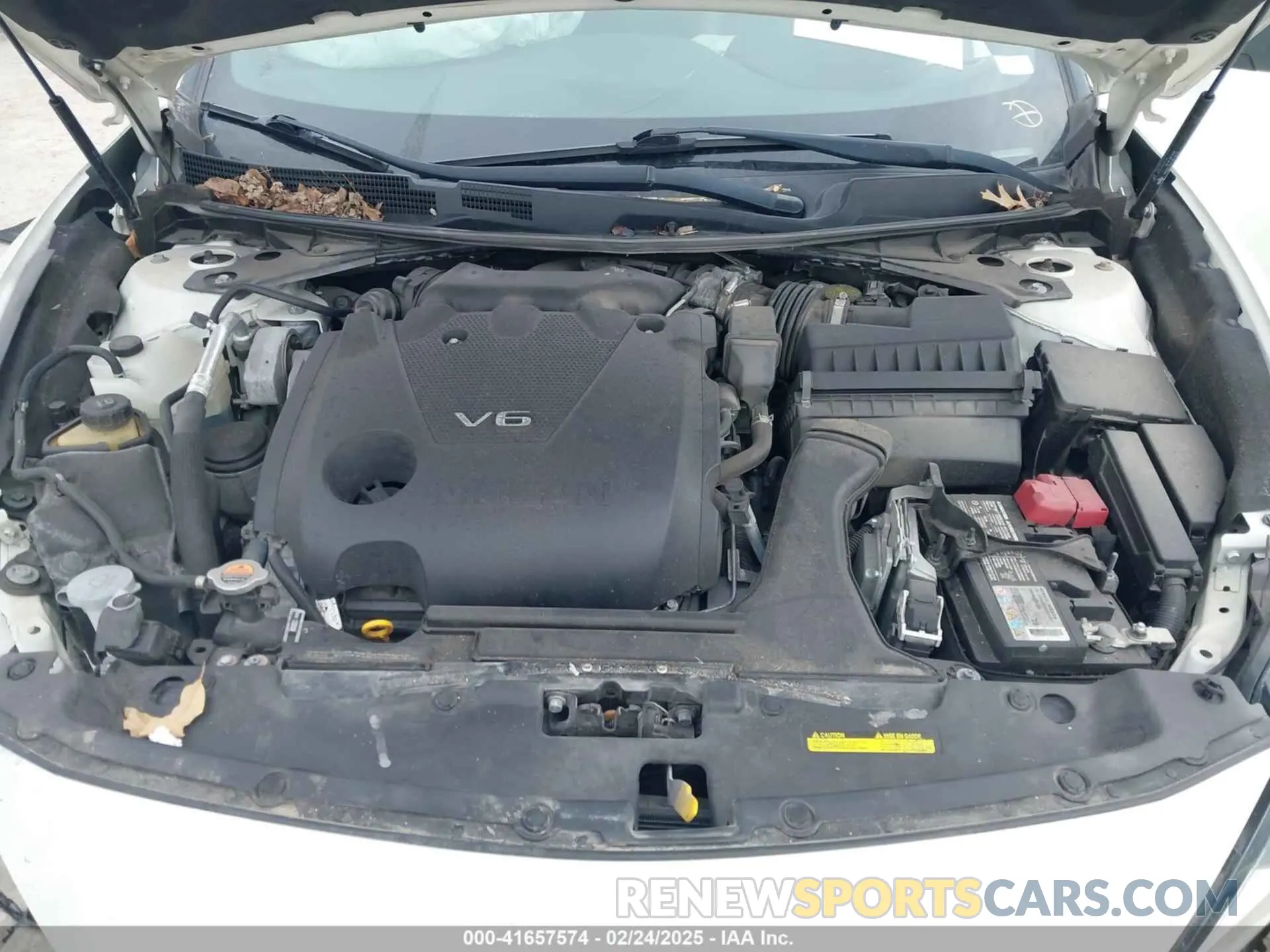 10 fotografías del automóvil dañado 1N4AA6AV4KC373824 NISSAN MAXIMA 2019