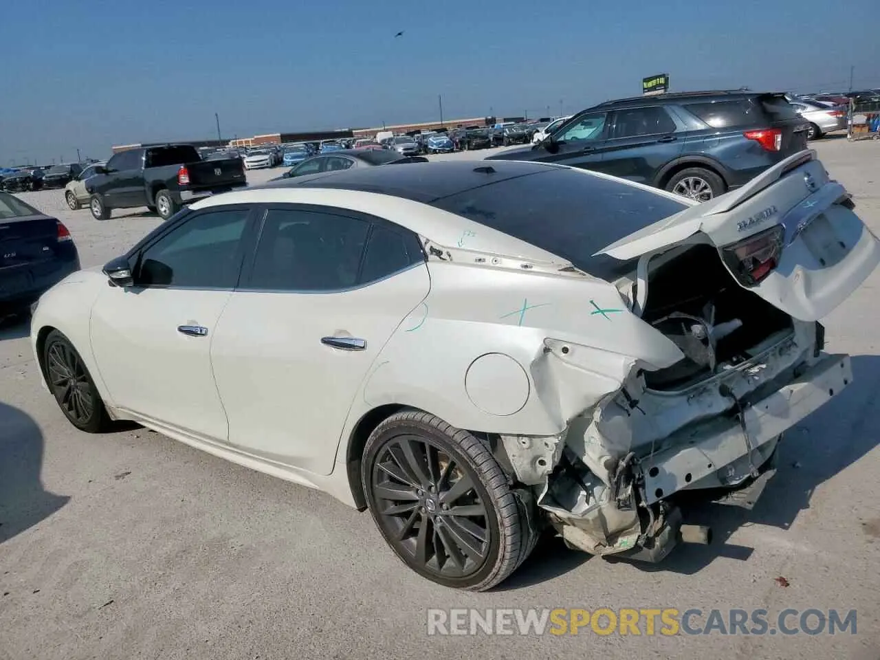 2 fotografías del automóvil dañado 1N4AA6AV4KC375072 NISSAN MAXIMA 2019