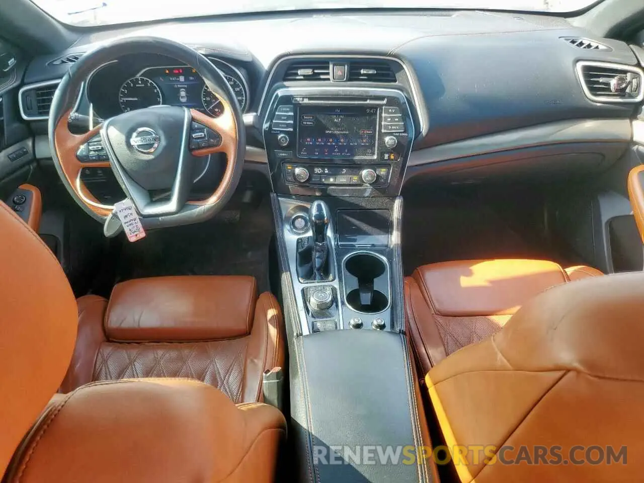 8 fotografías del automóvil dañado 1N4AA6AV4KC375072 NISSAN MAXIMA 2019