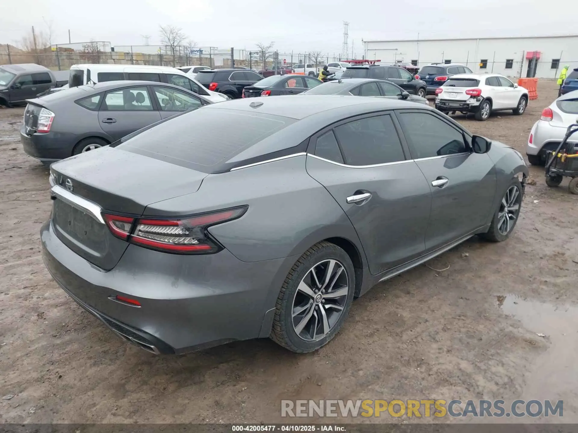 4 fotografías del automóvil dañado 1N4AA6AV4KC377243 NISSAN MAXIMA 2019