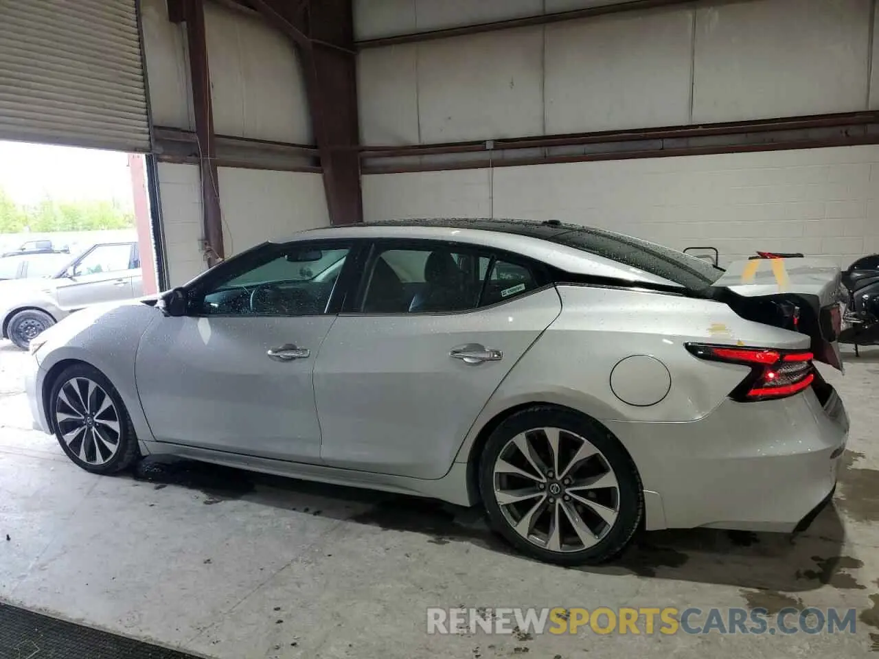 2 fotografías del automóvil dañado 1N4AA6AV4KC380191 NISSAN MAXIMA 2019