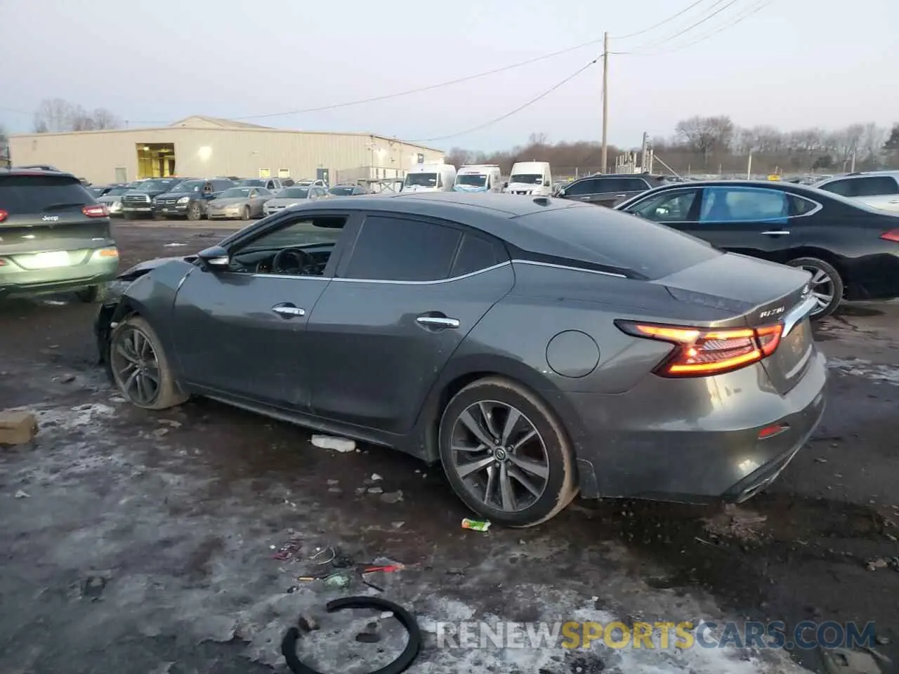 2 fotografías del automóvil dañado 1N4AA6AV5KC362007 NISSAN MAXIMA 2019