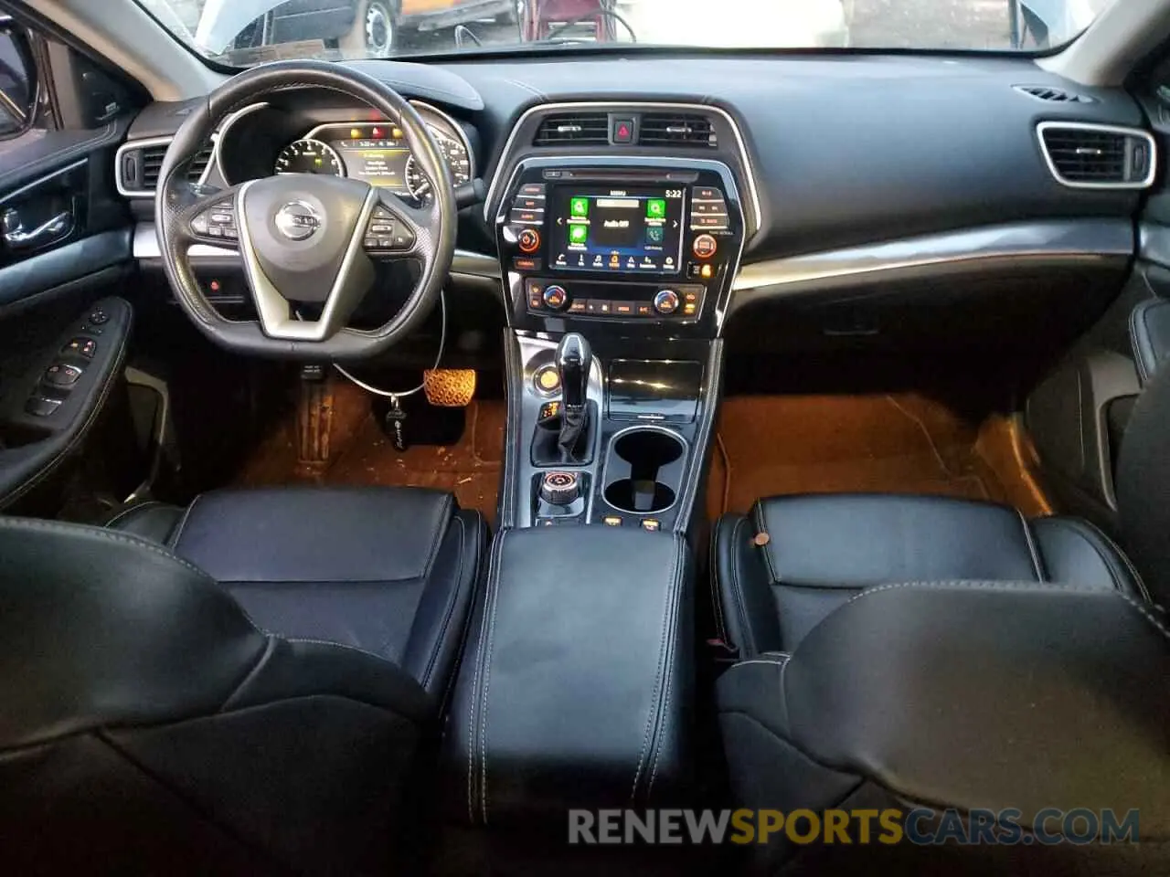 8 fotografías del automóvil dañado 1N4AA6AV5KC362007 NISSAN MAXIMA 2019