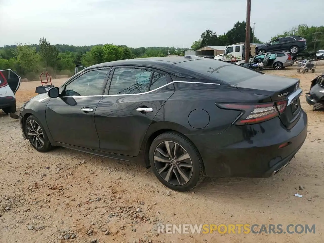 2 fotografías del automóvil dañado 1N4AA6AV5KC366719 NISSAN MAXIMA 2019