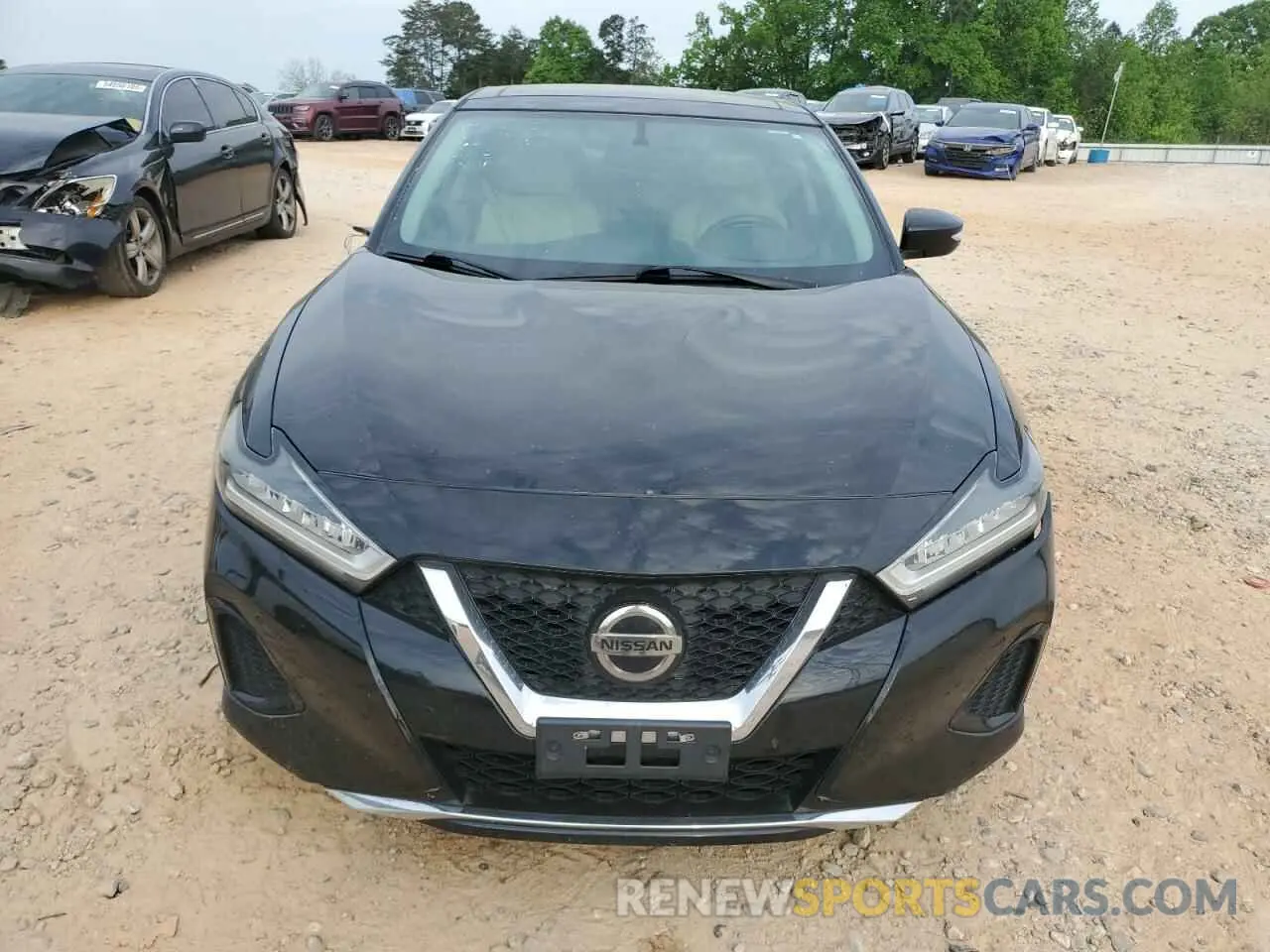 5 fotografías del automóvil dañado 1N4AA6AV5KC366719 NISSAN MAXIMA 2019