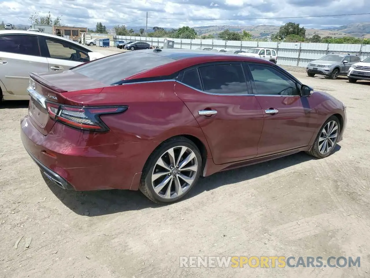 3 fotografías del automóvil dañado 1N4AA6AV5KC367983 NISSAN MAXIMA 2019