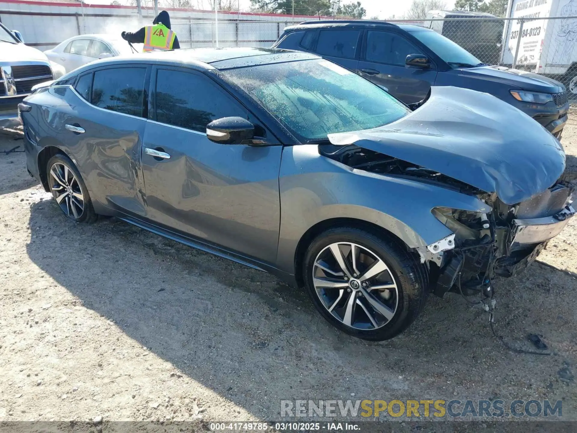 1 fotografías del automóvil dañado 1N4AA6AV5KC384122 NISSAN MAXIMA 2019