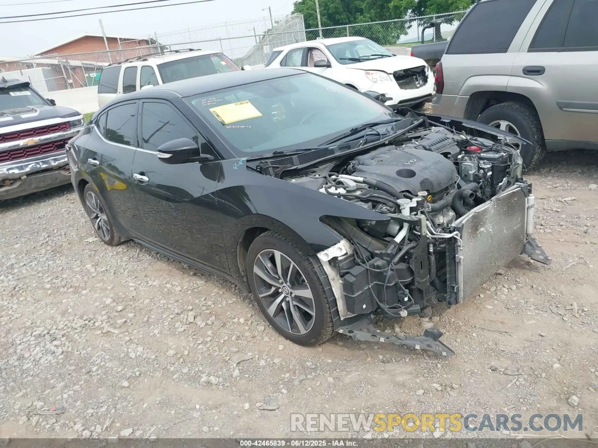 1 fotografías del automóvil dañado 1N4AA6AV6KC360167 NISSAN MAXIMA 2019