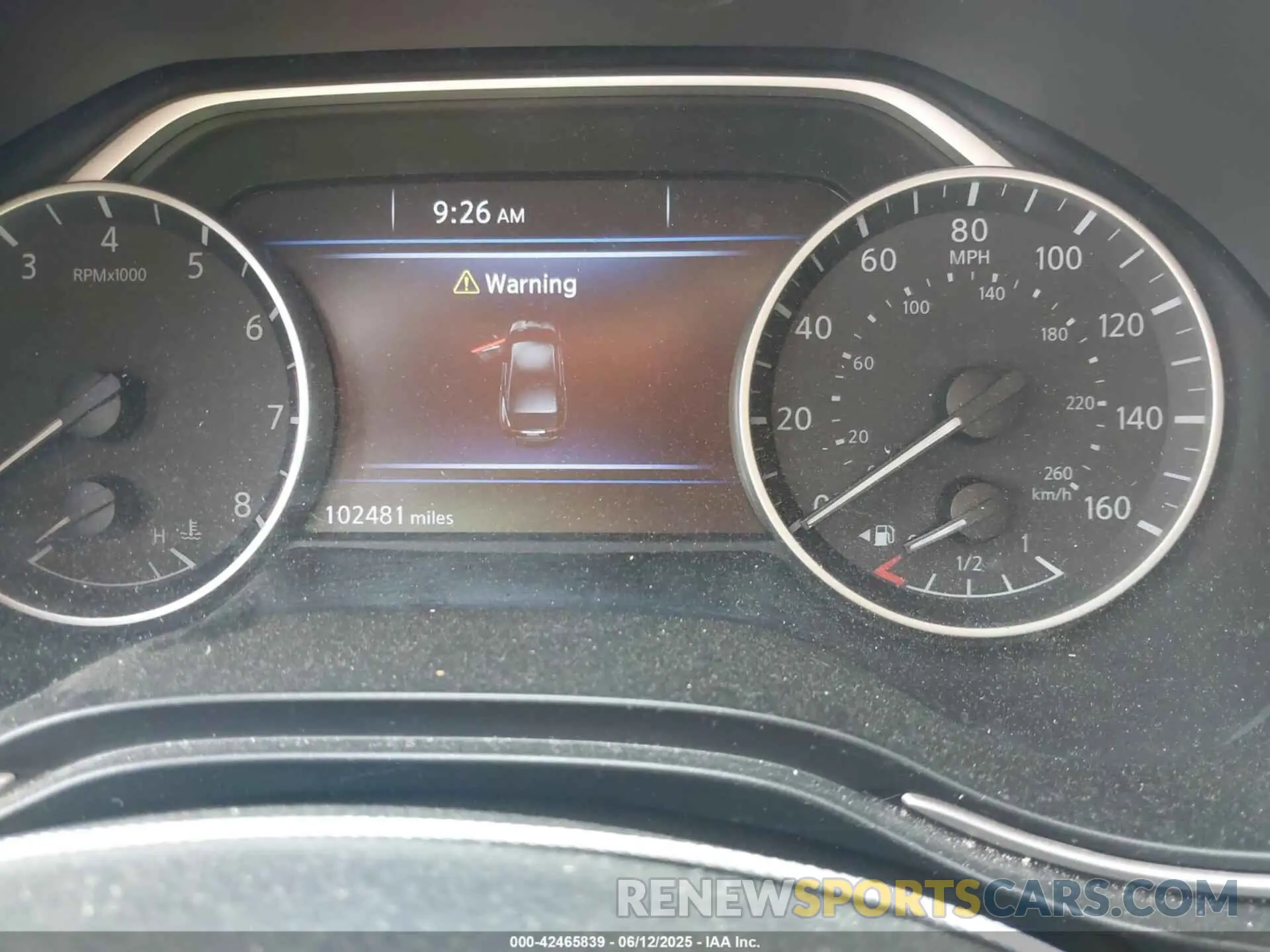7 fotografías del automóvil dañado 1N4AA6AV6KC360167 NISSAN MAXIMA 2019