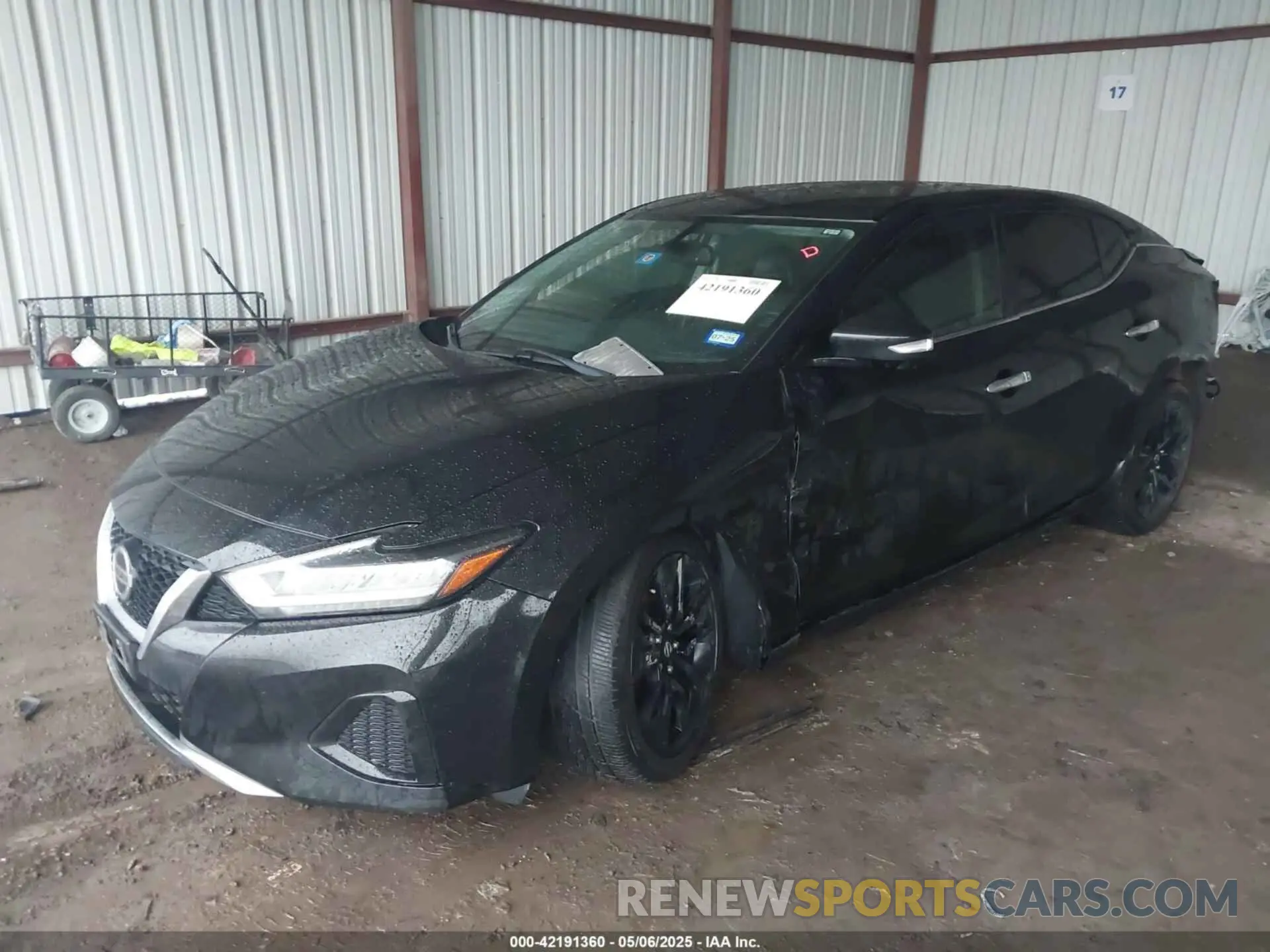 2 fotografías del automóvil dañado 1N4AA6AV6KC365031 NISSAN MAXIMA 2019