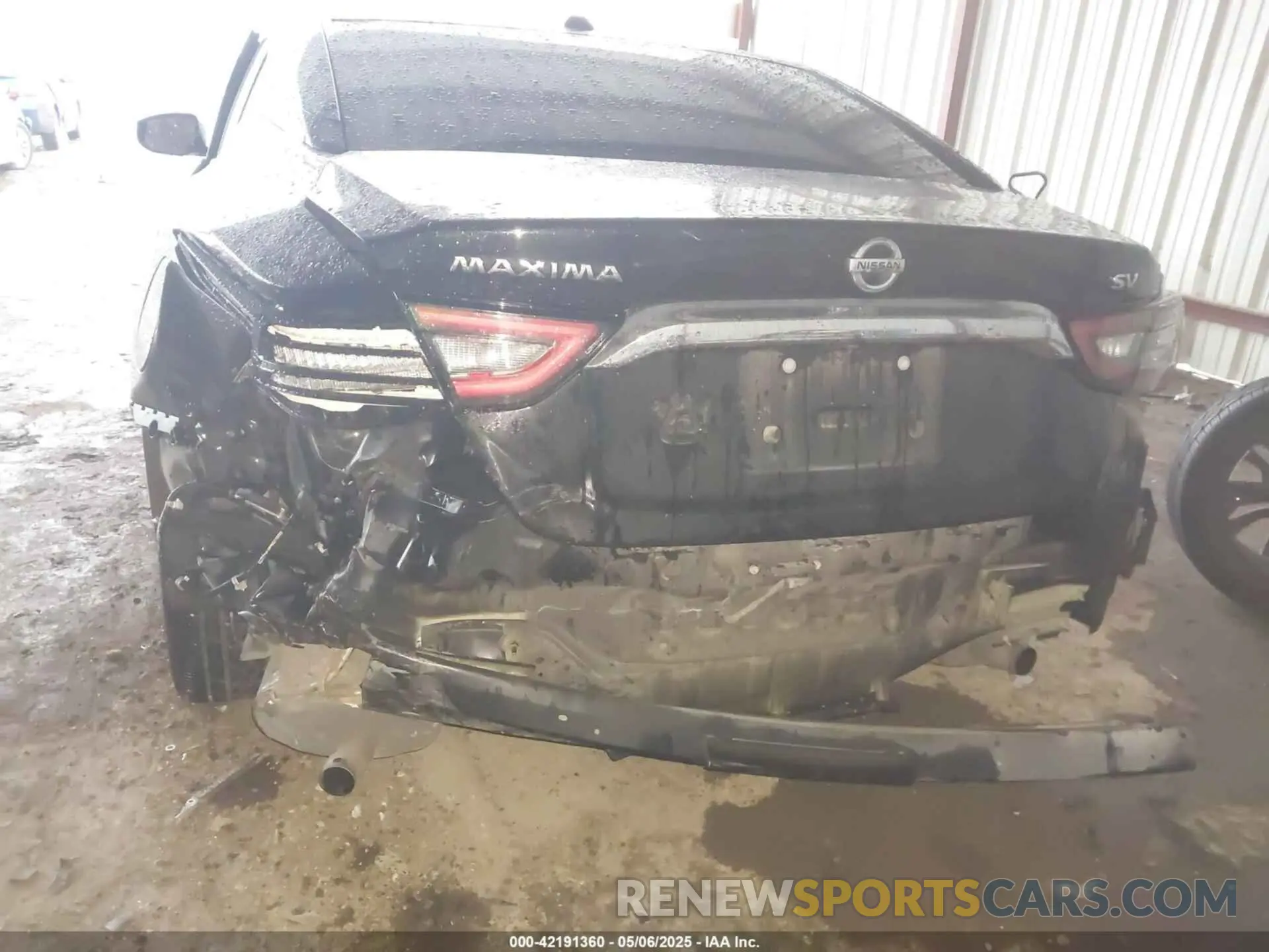 6 fotografías del automóvil dañado 1N4AA6AV6KC365031 NISSAN MAXIMA 2019